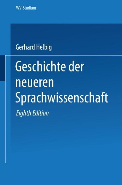 Geschichte der neueren Sprachwissenschaft