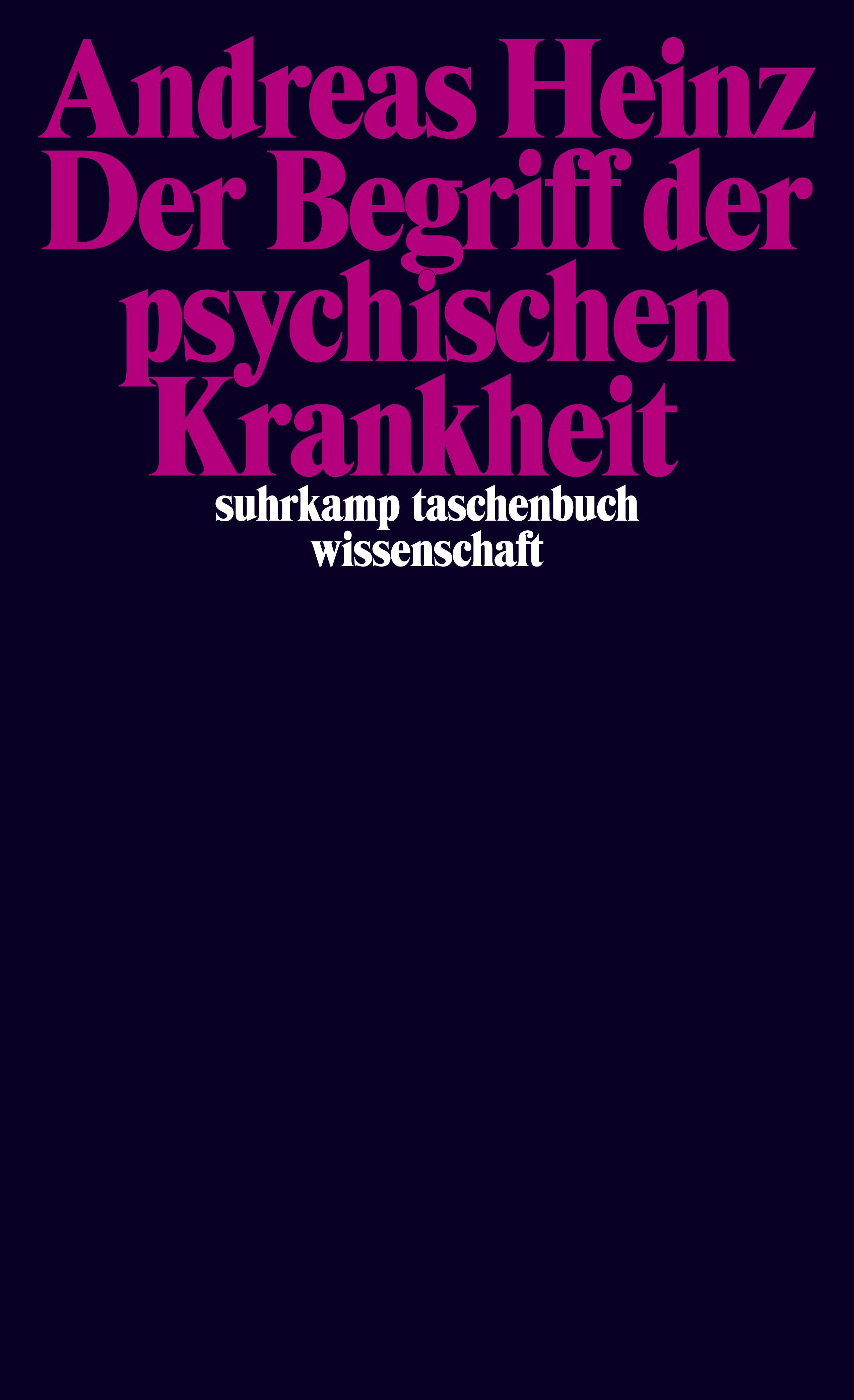 Der Begriff der psychischen Krankheit