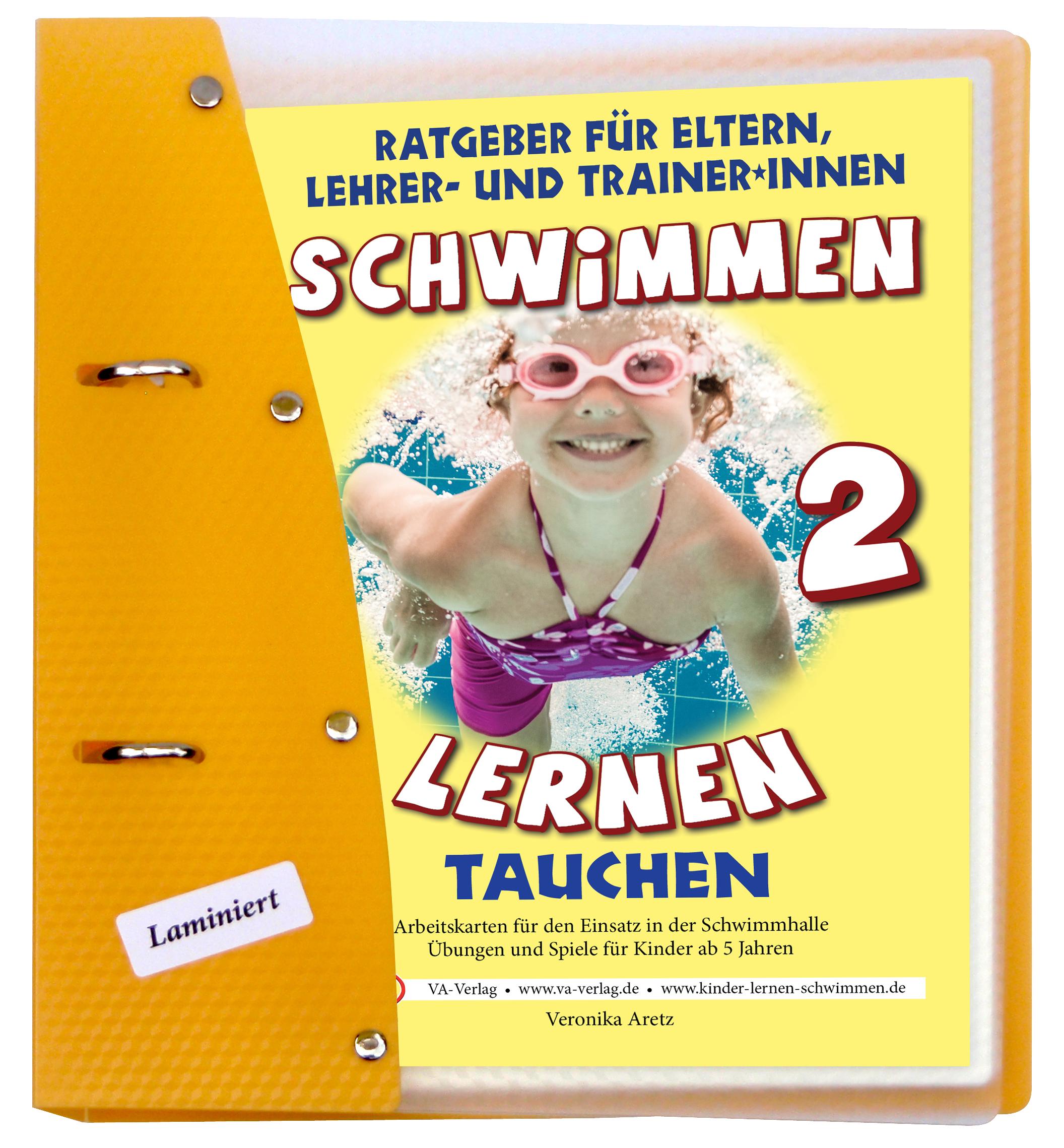 Schwimmen lernen 02. Tauchen. Laminiert