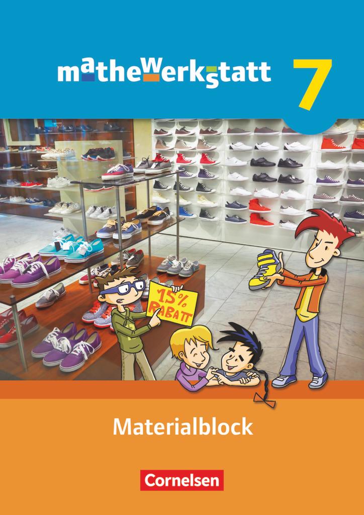 mathewerkstatt 7. Schuljahr. Materialblock. Mittlerer Schulabschluss - Allgemeine Ausgabe