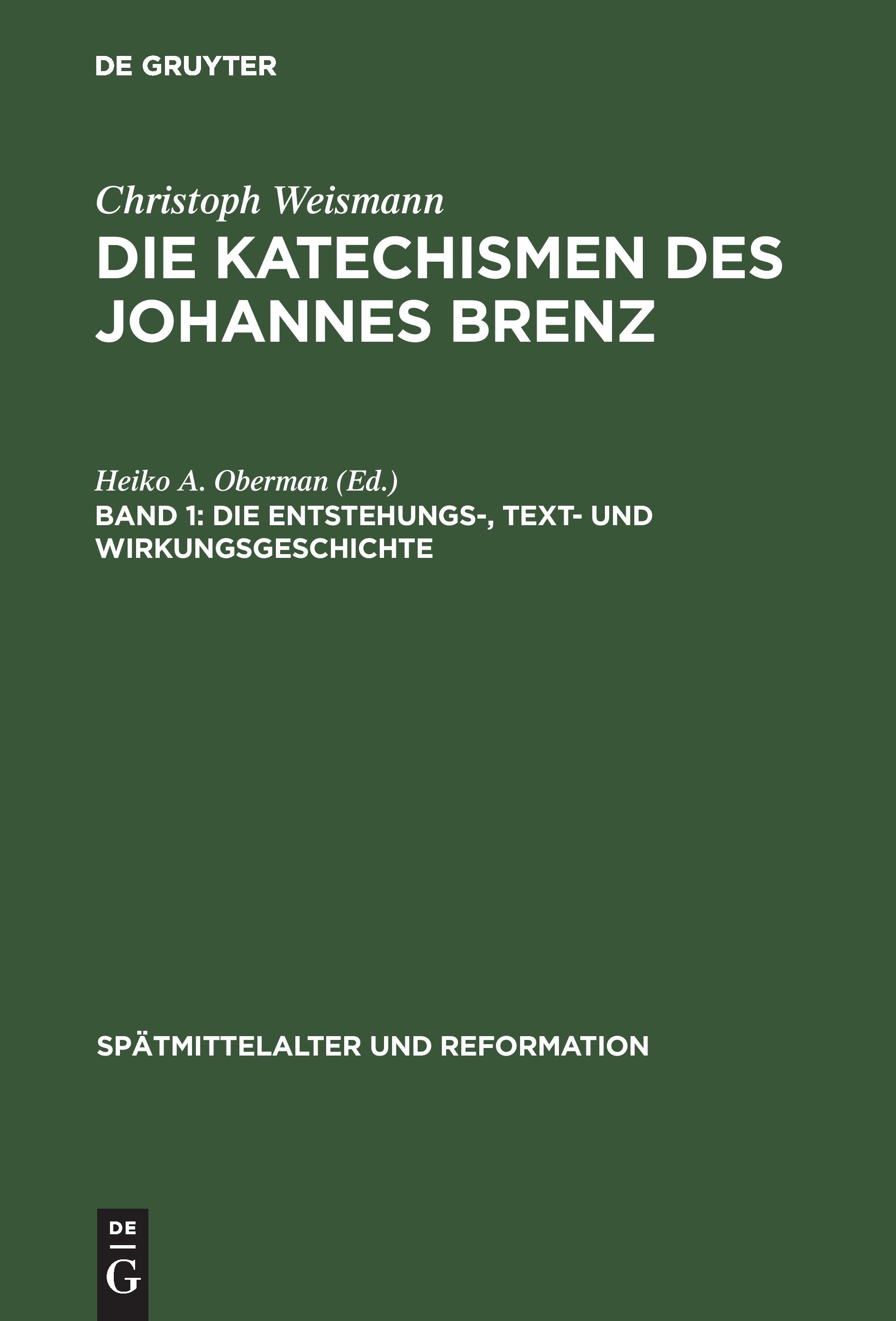 Die Entstehungs-, Text- und Wirkungsgeschichte