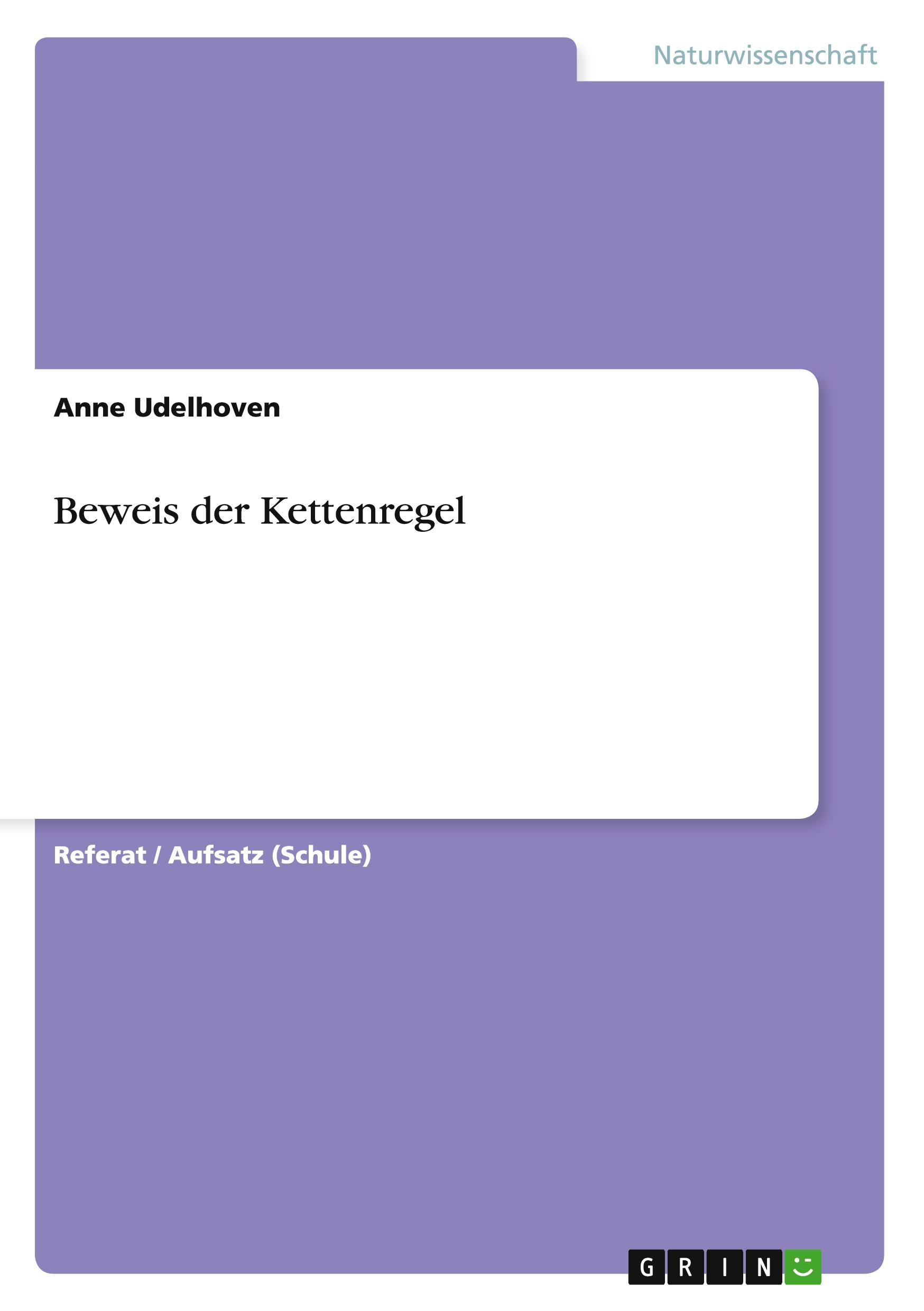 Beweis der Kettenregel