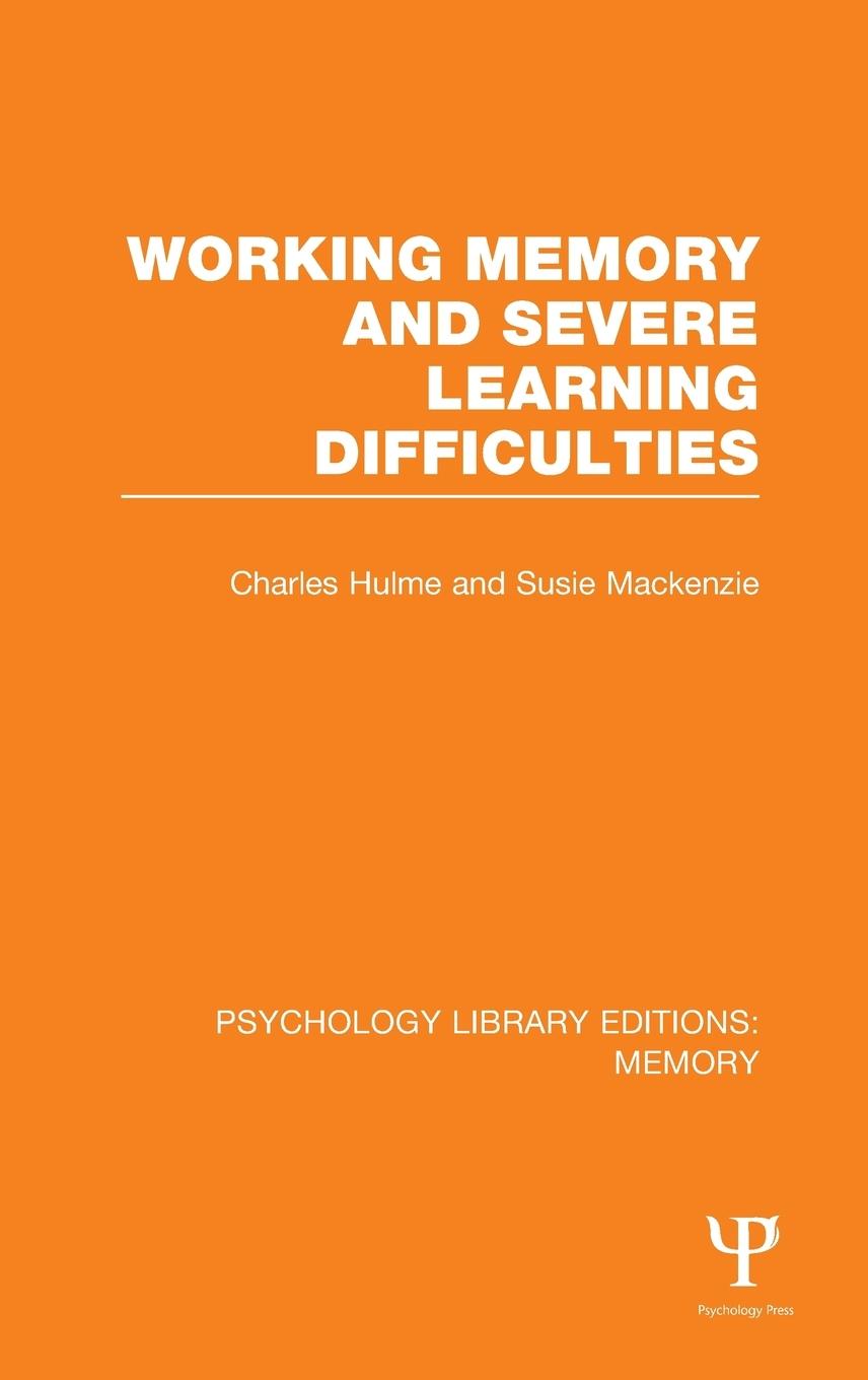 Working Memory and Severe Learning Difficulties (PLE