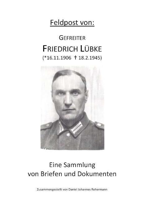 Feldpost von: Gefreiter Friedrich Lübke