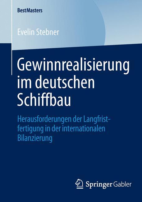 Gewinnrealisierung im deutschen Schiffbau