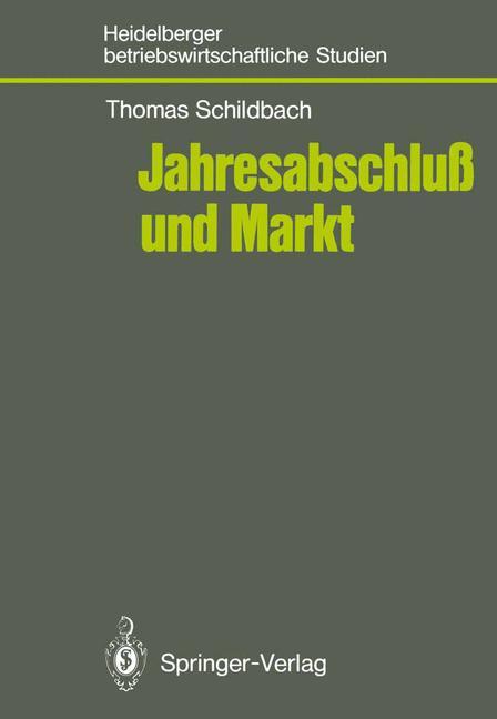 Jahresabschluß und Markt