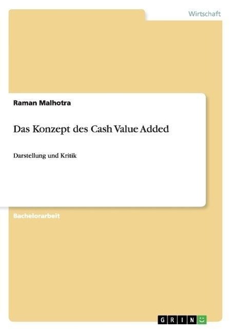 Das Konzept des Cash Value Added