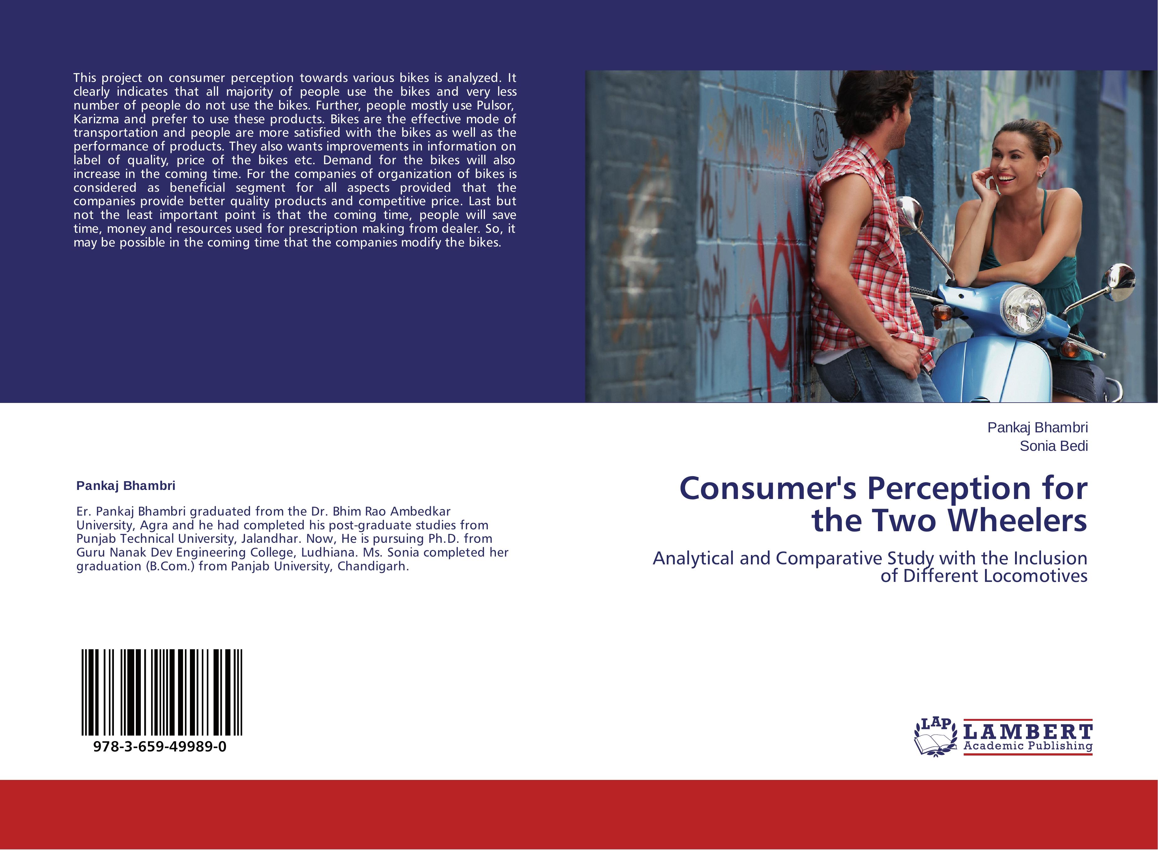 Consumer's Perception for the Two Wheelers