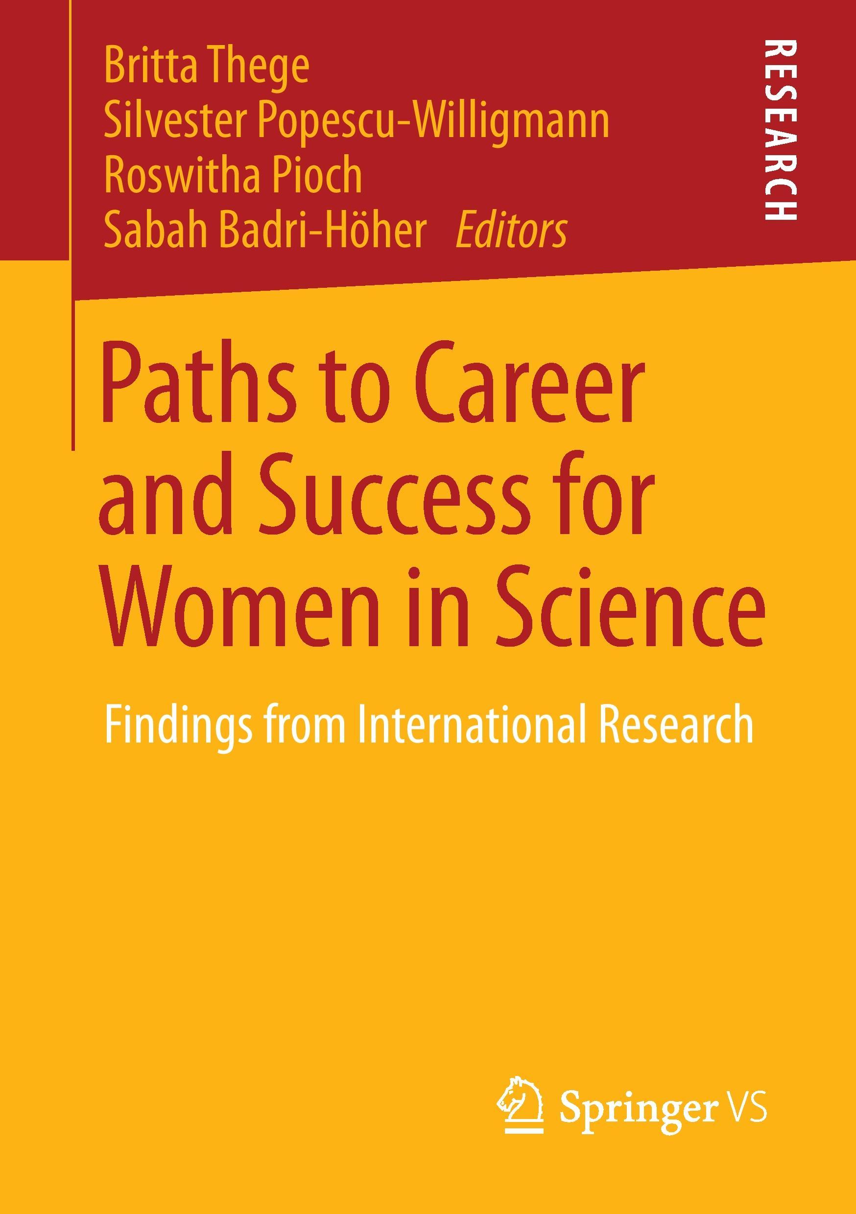 Paths to Career and Success for Women in Science