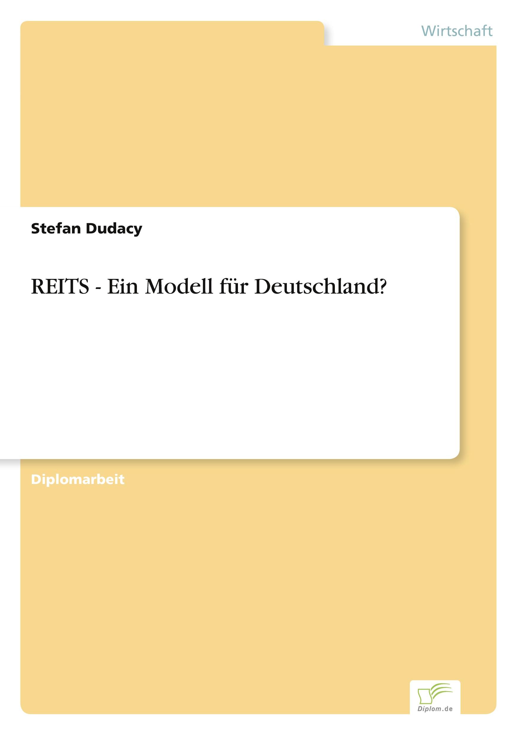 REITS - Ein Modell für Deutschland?