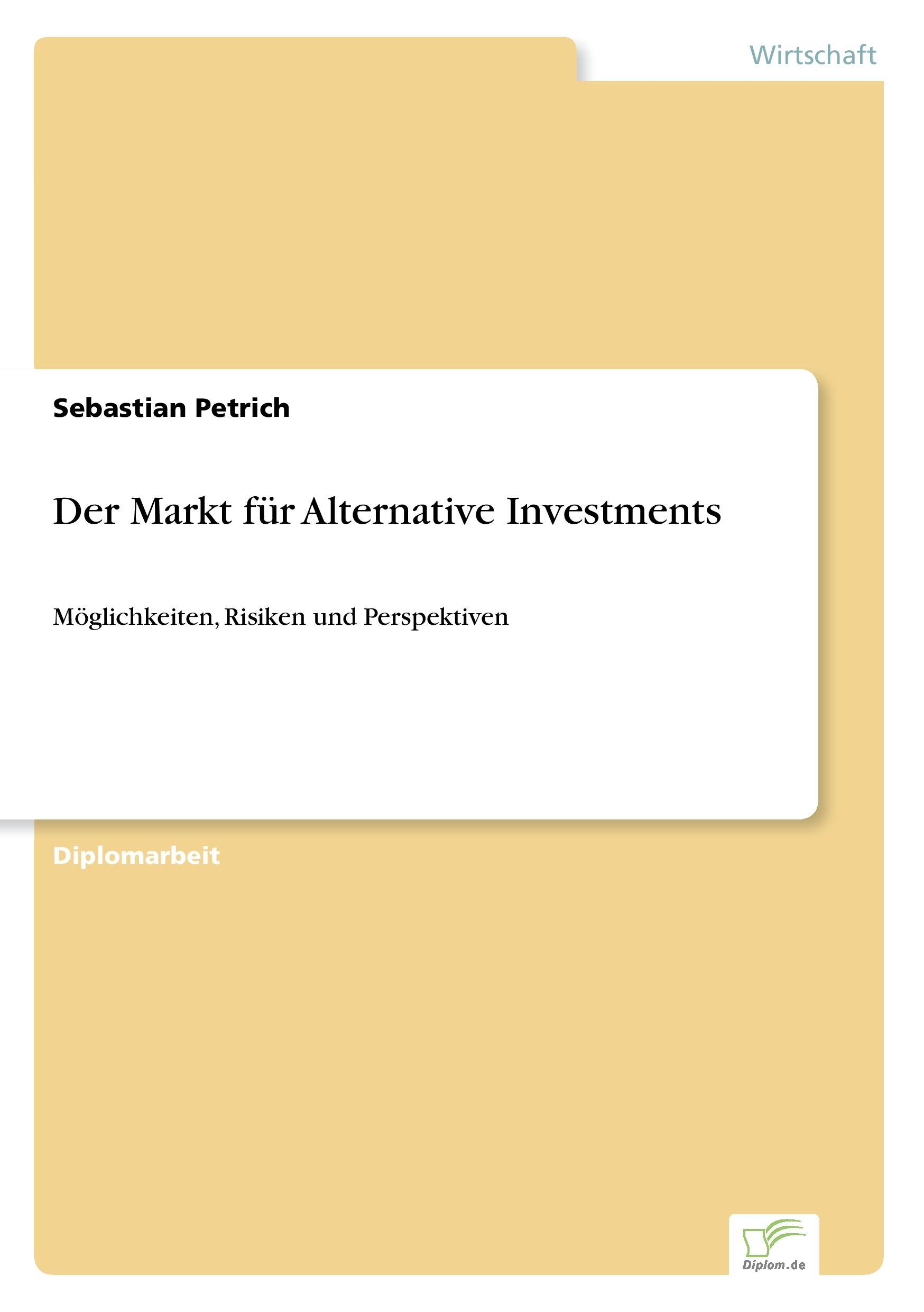 Der Markt für Alternative Investments