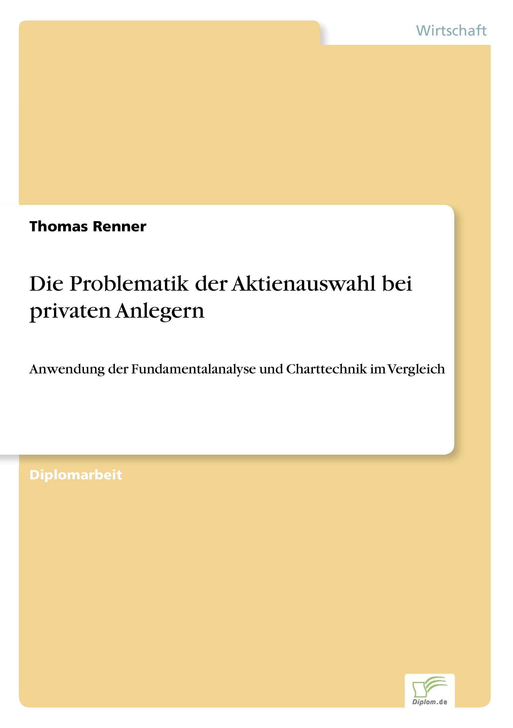 Die Problematik der Aktienauswahl bei privaten Anlegern