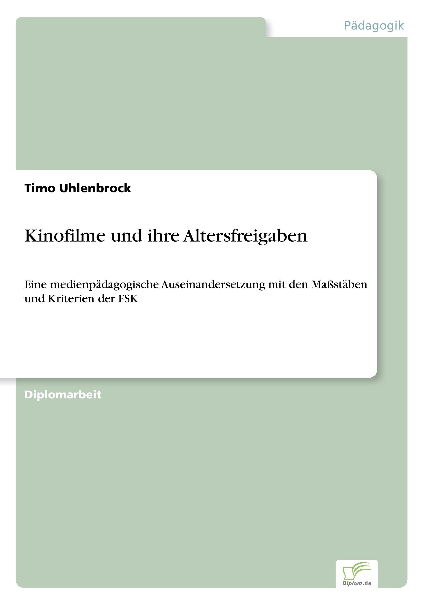 Kinofilme und ihre Altersfreigaben