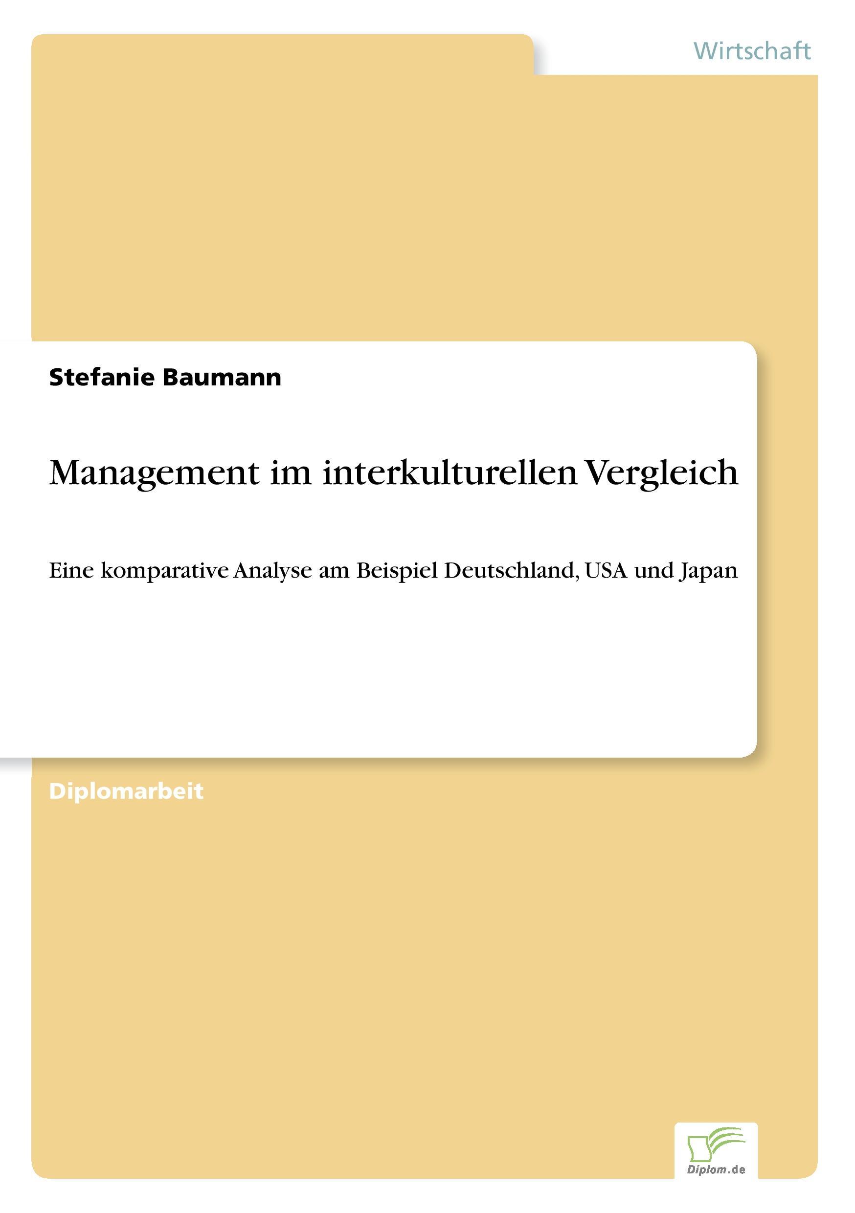 Management im interkulturellen Vergleich