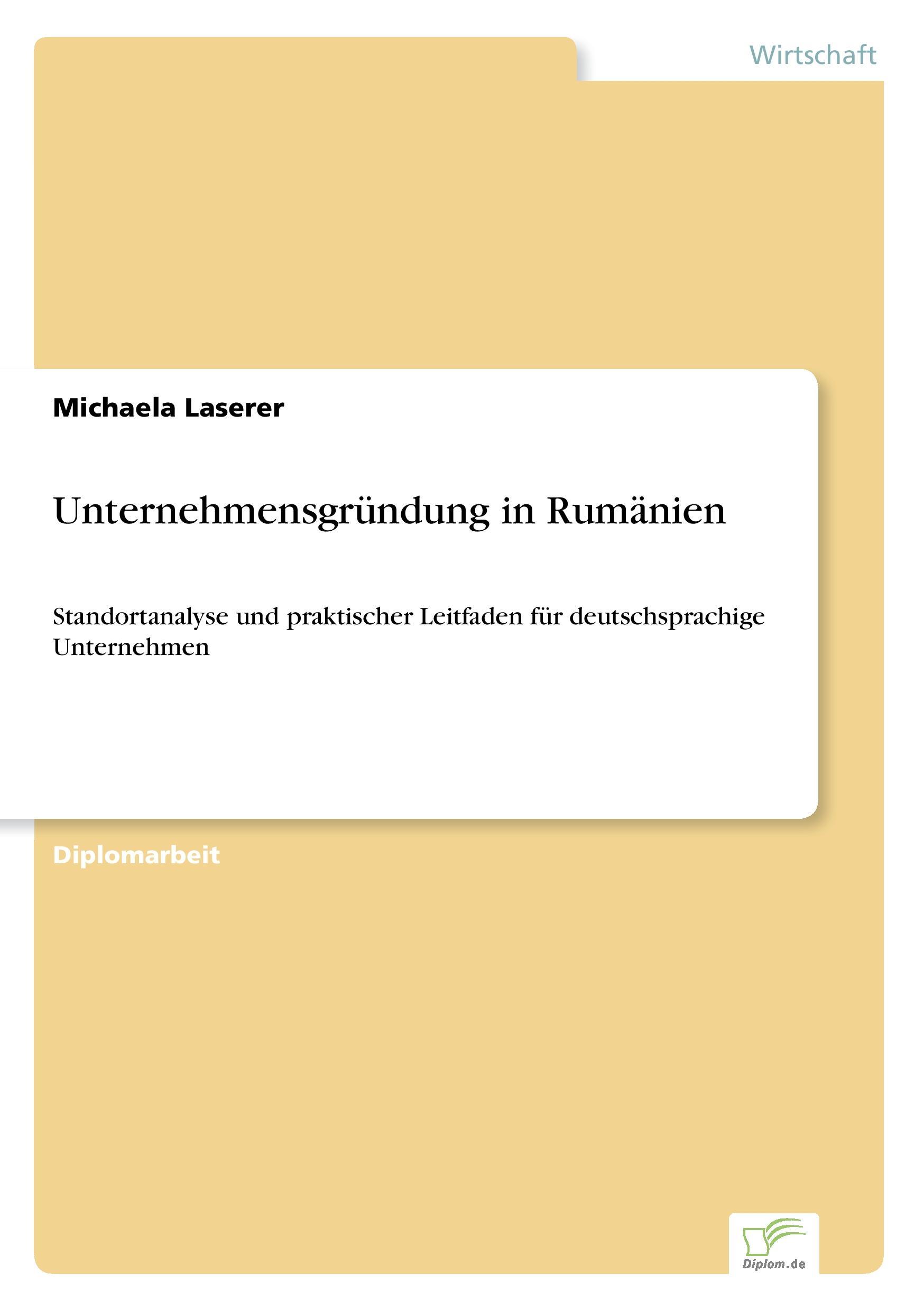 Unternehmensgründung in Rumänien