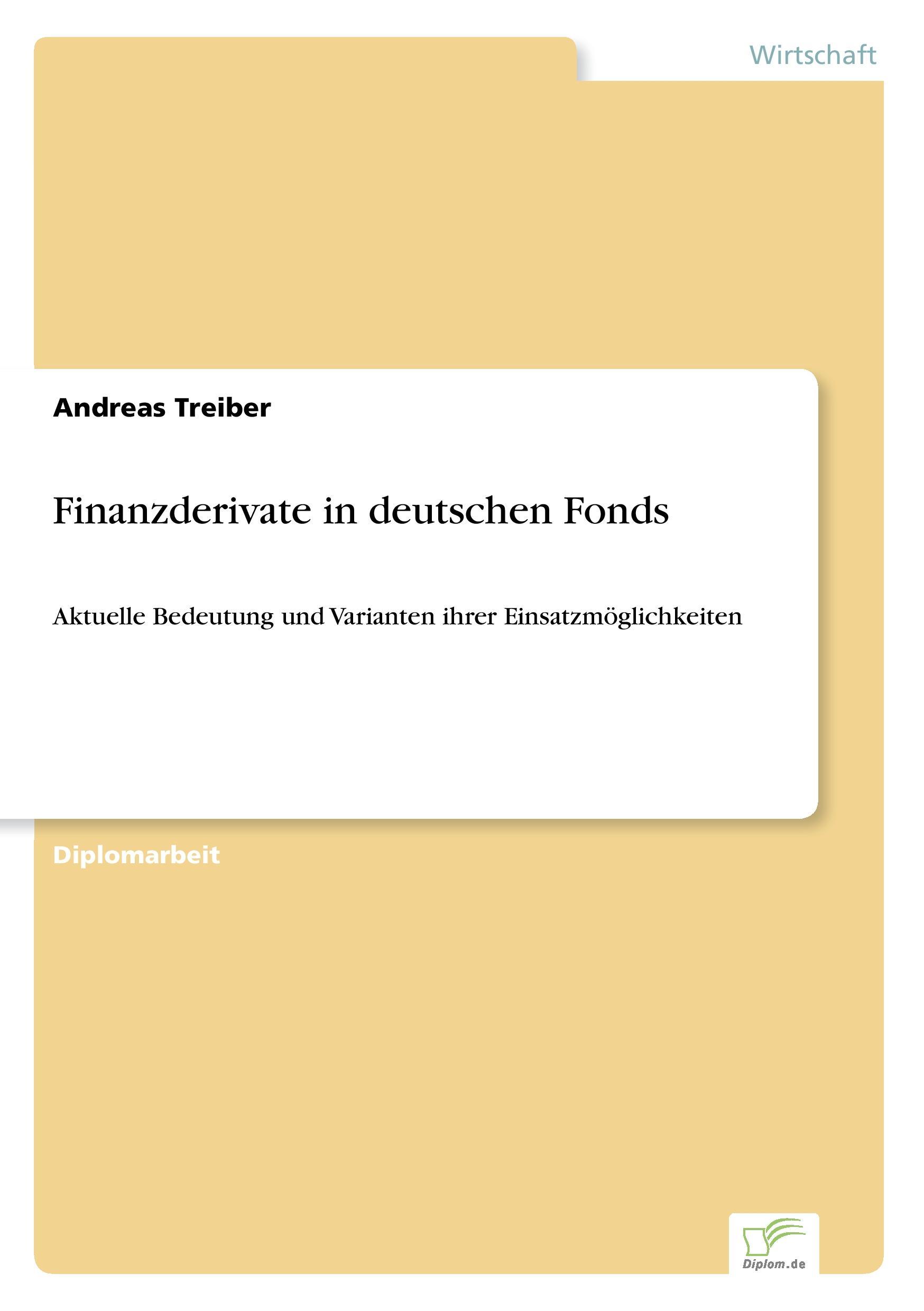 Finanzderivate in deutschen Fonds