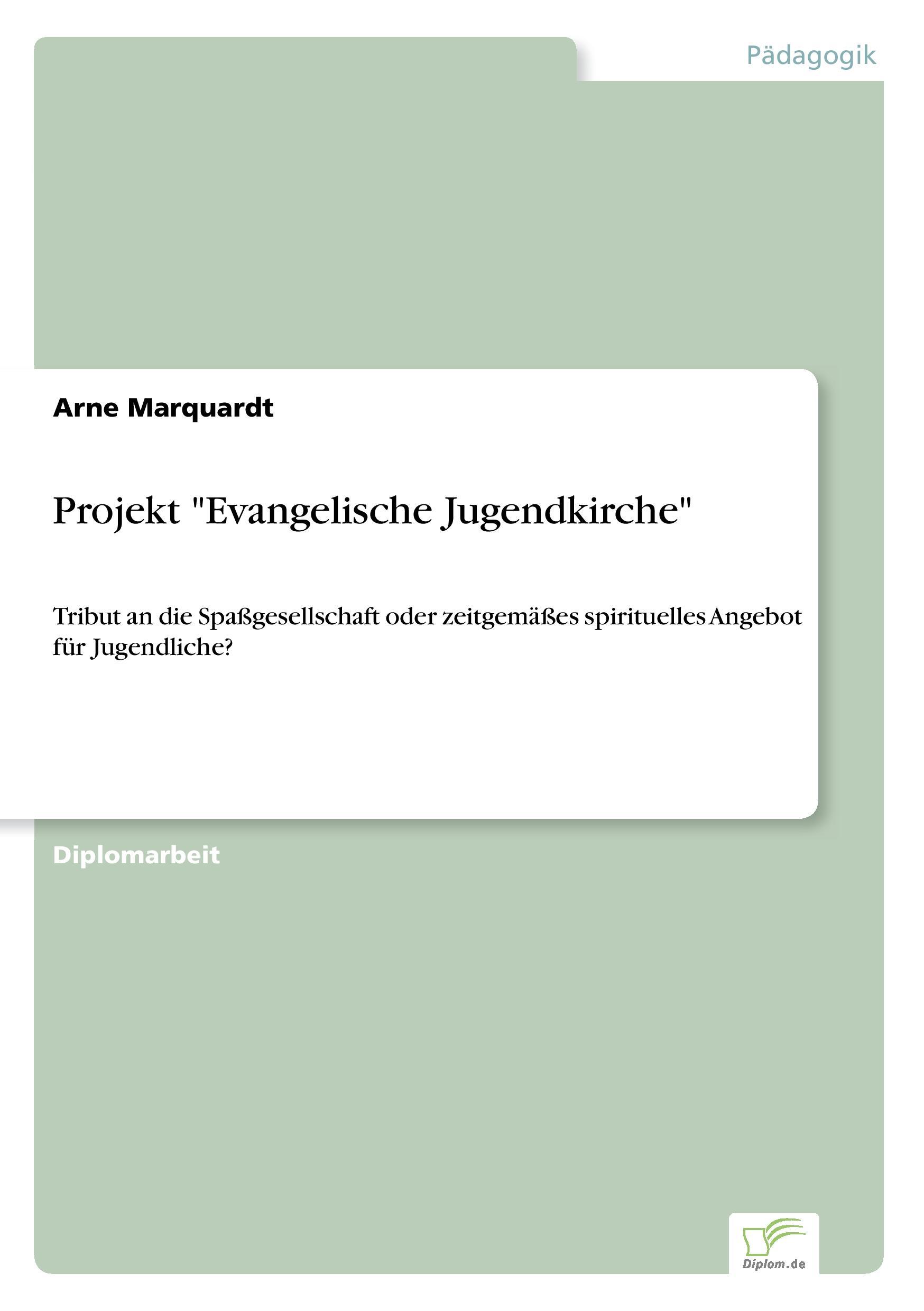 Projekt "Evangelische Jugendkirche"