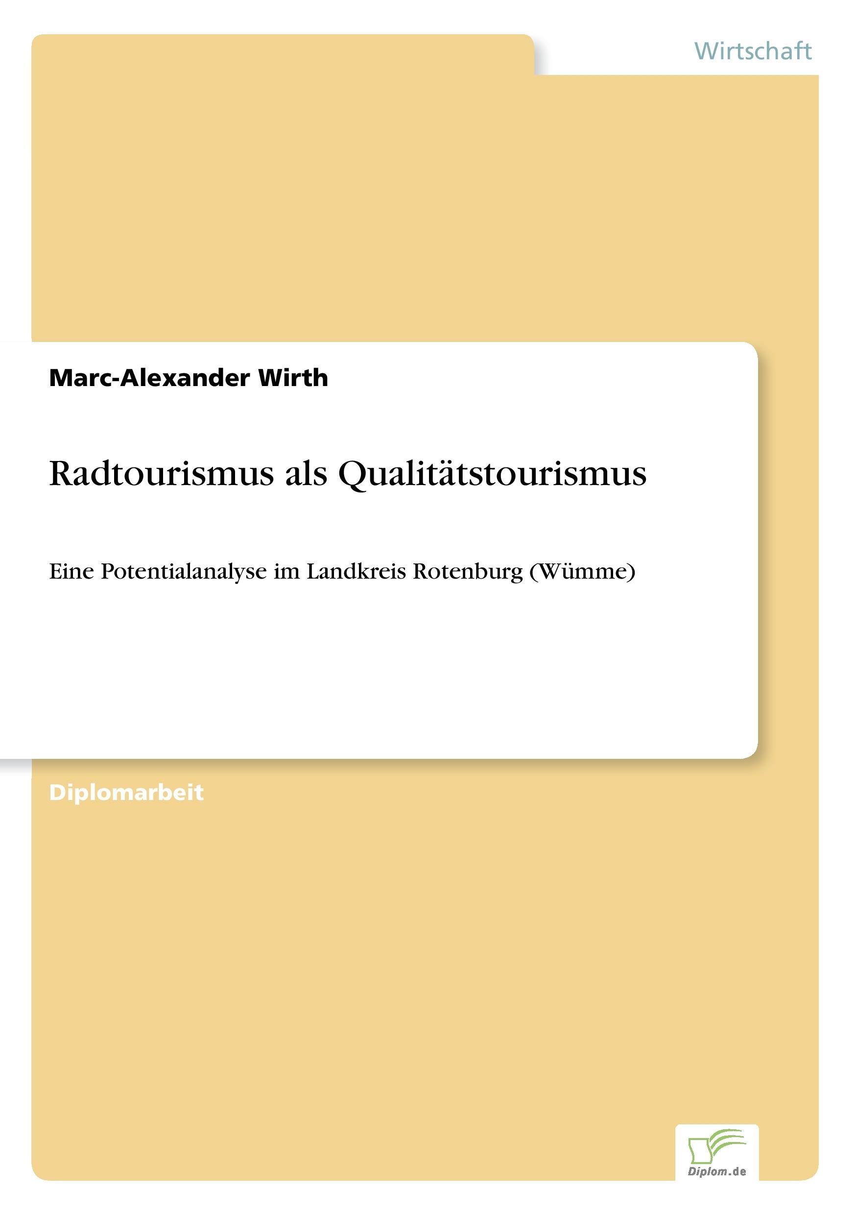 Radtourismus als Qualitätstourismus