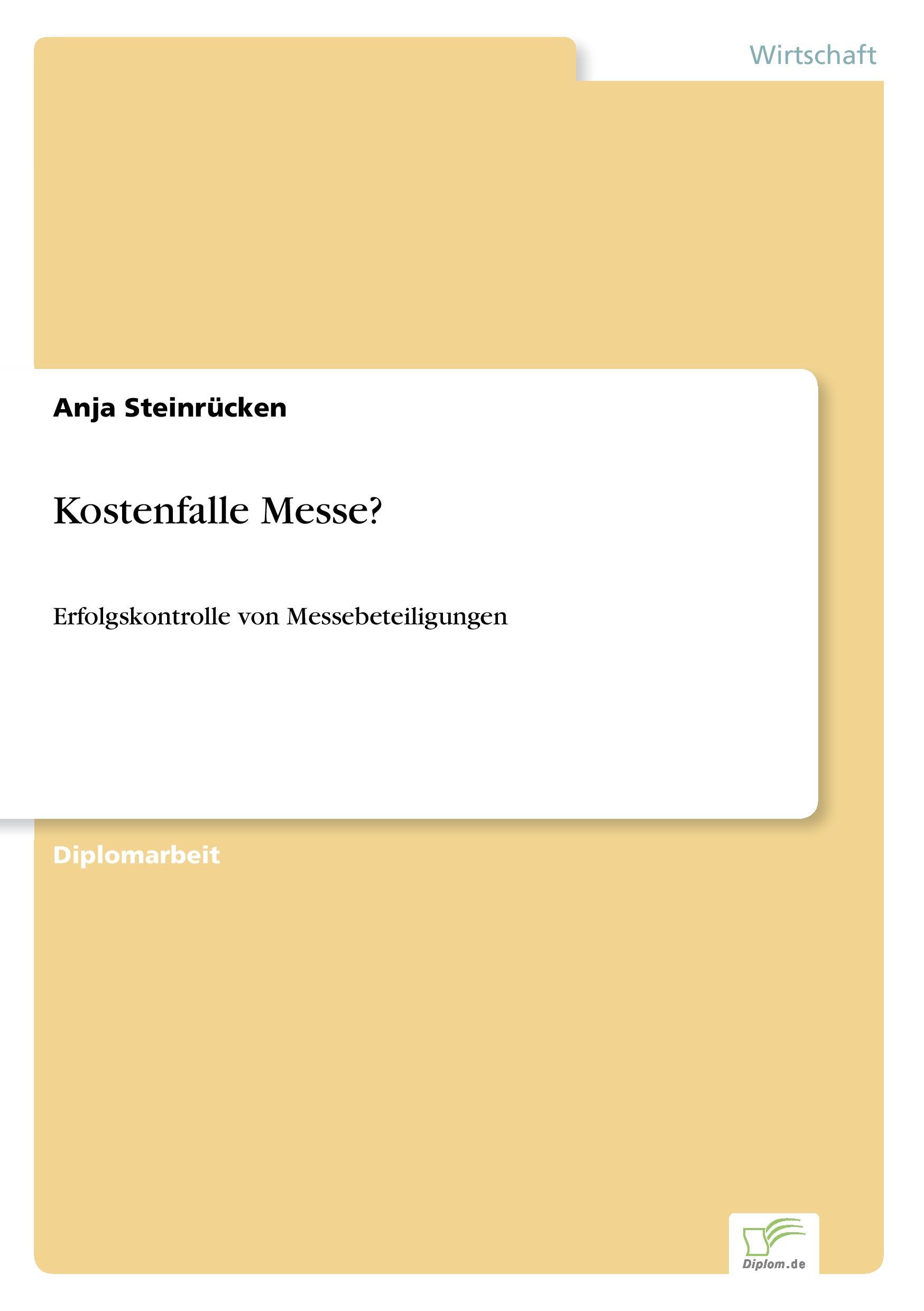 Kostenfalle Messe?