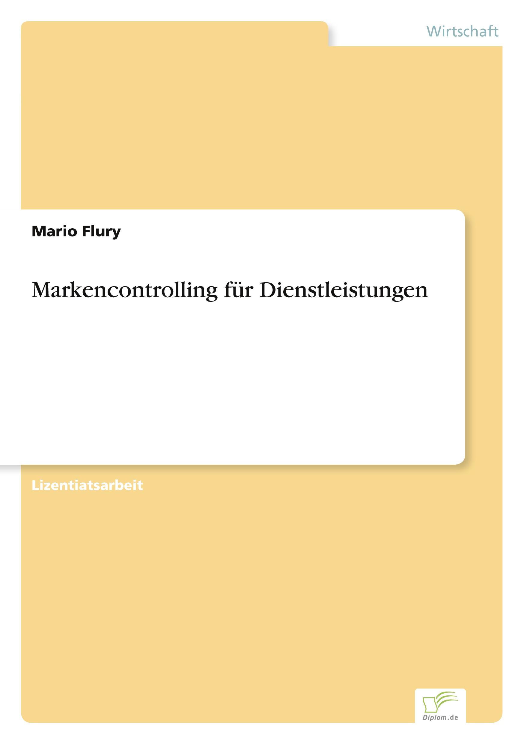 Markencontrolling für Dienstleistungen