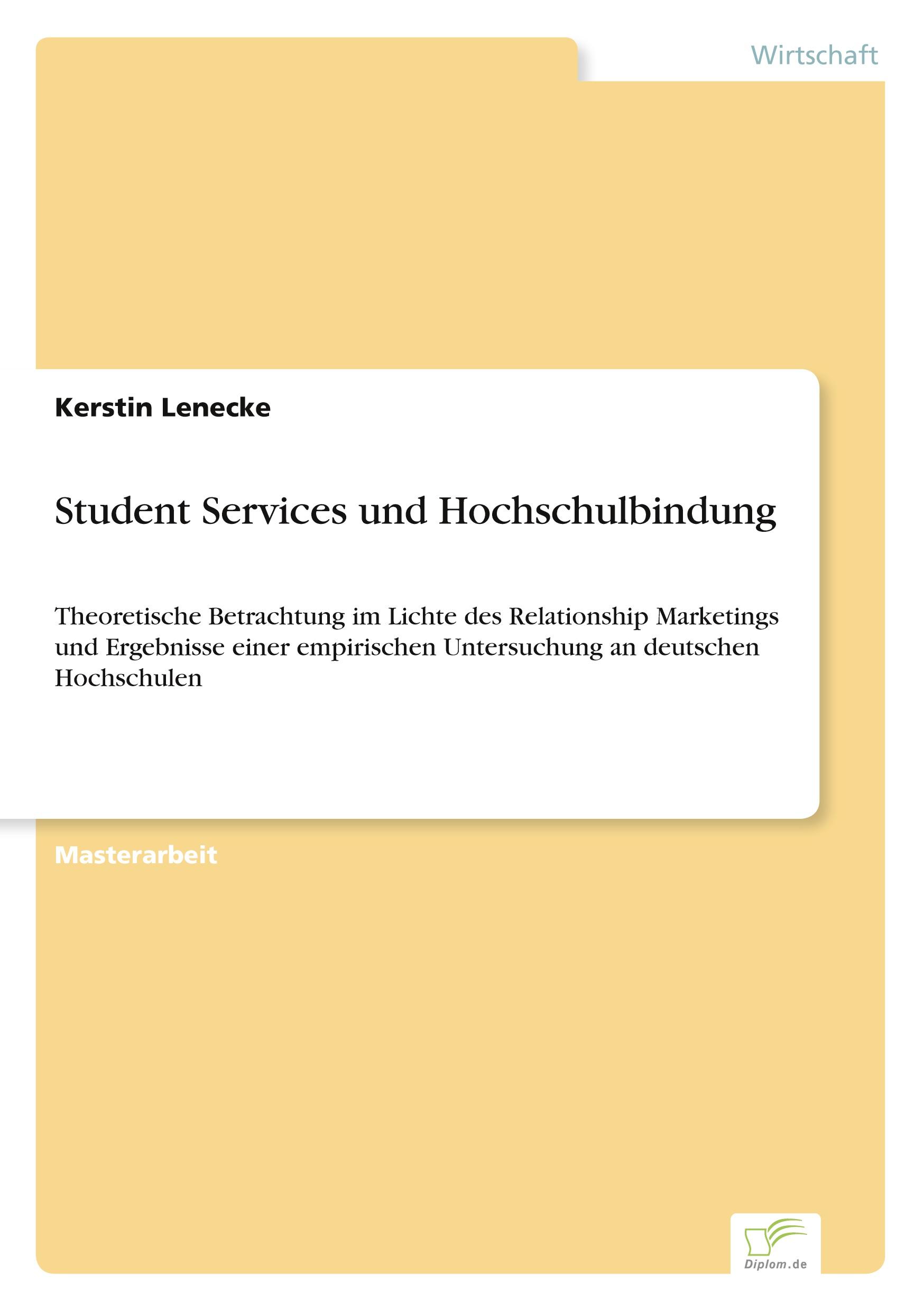 Student Services und Hochschulbindung