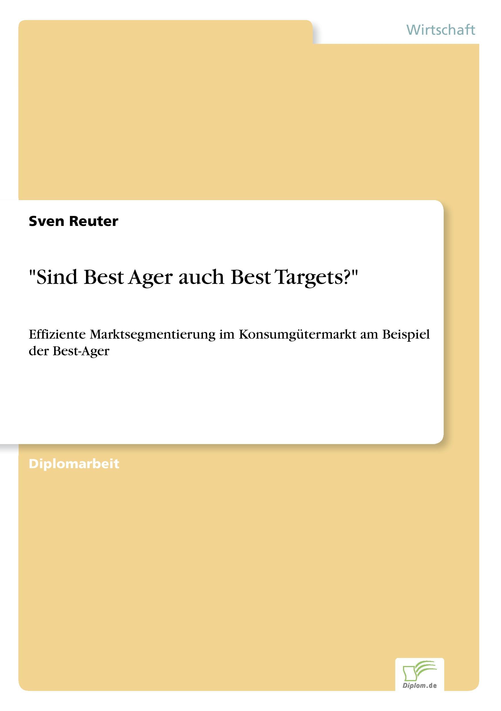 "Sind Best Ager auch Best Targets?"