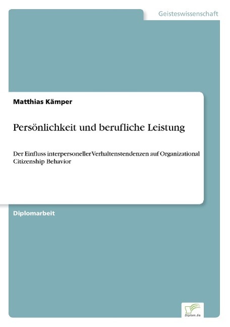 Persönlichkeit und berufliche Leistung