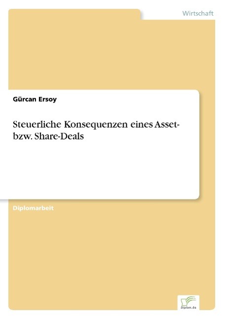 Steuerliche Konsequenzen eines Asset- bzw. Share-Deals