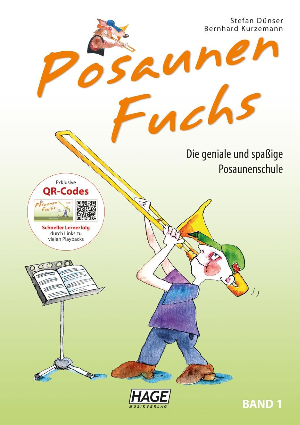 Posaunen Fuchs Band 1 mit QR-Code