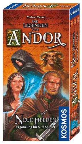 Die Legenden von Andor - Erweiterung - Neue Helden