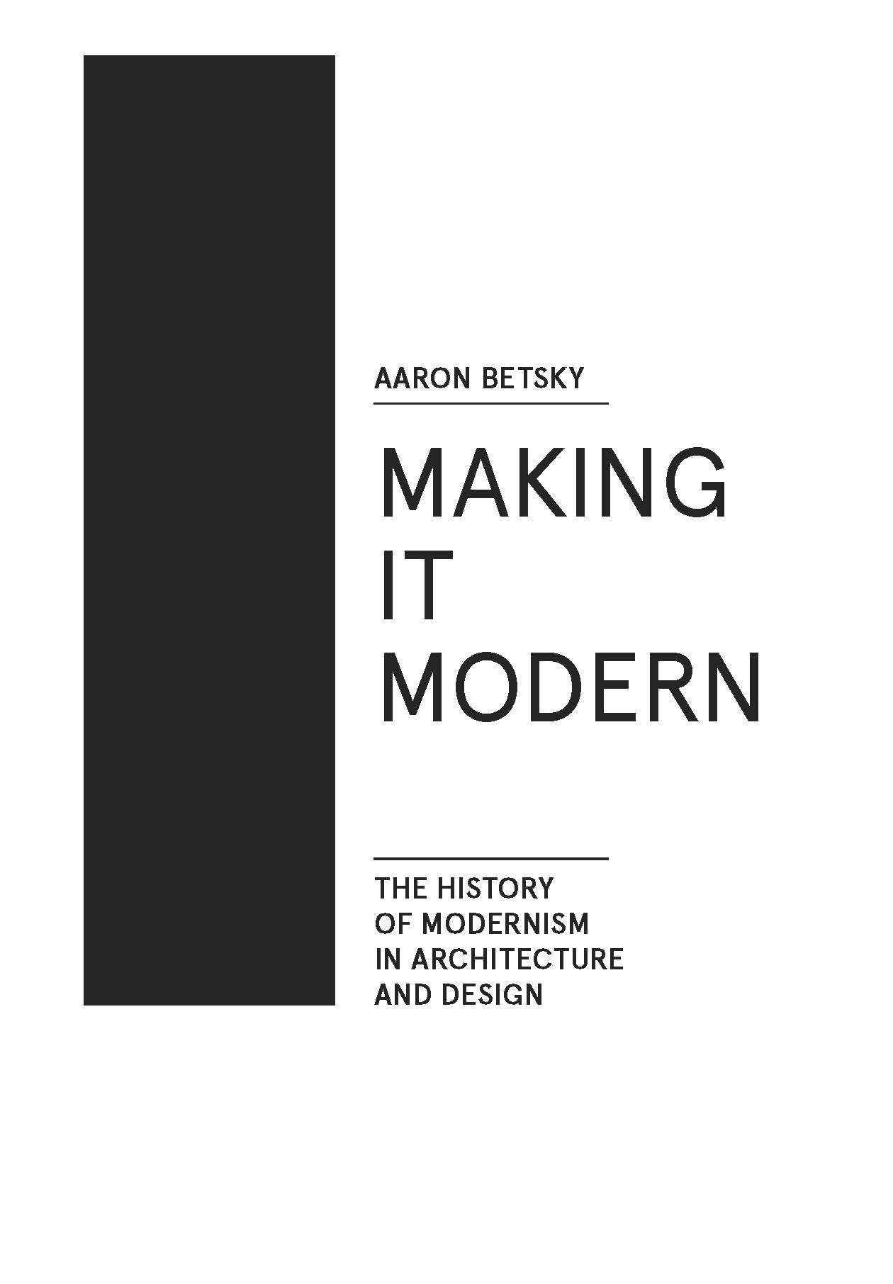 Making It Modern