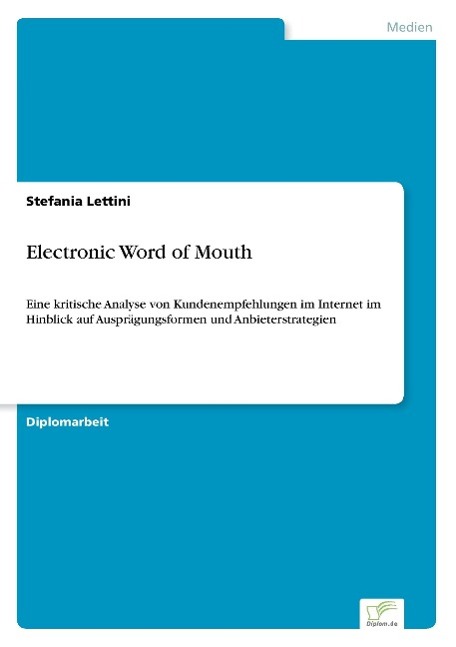 Electronic Word of Mouth