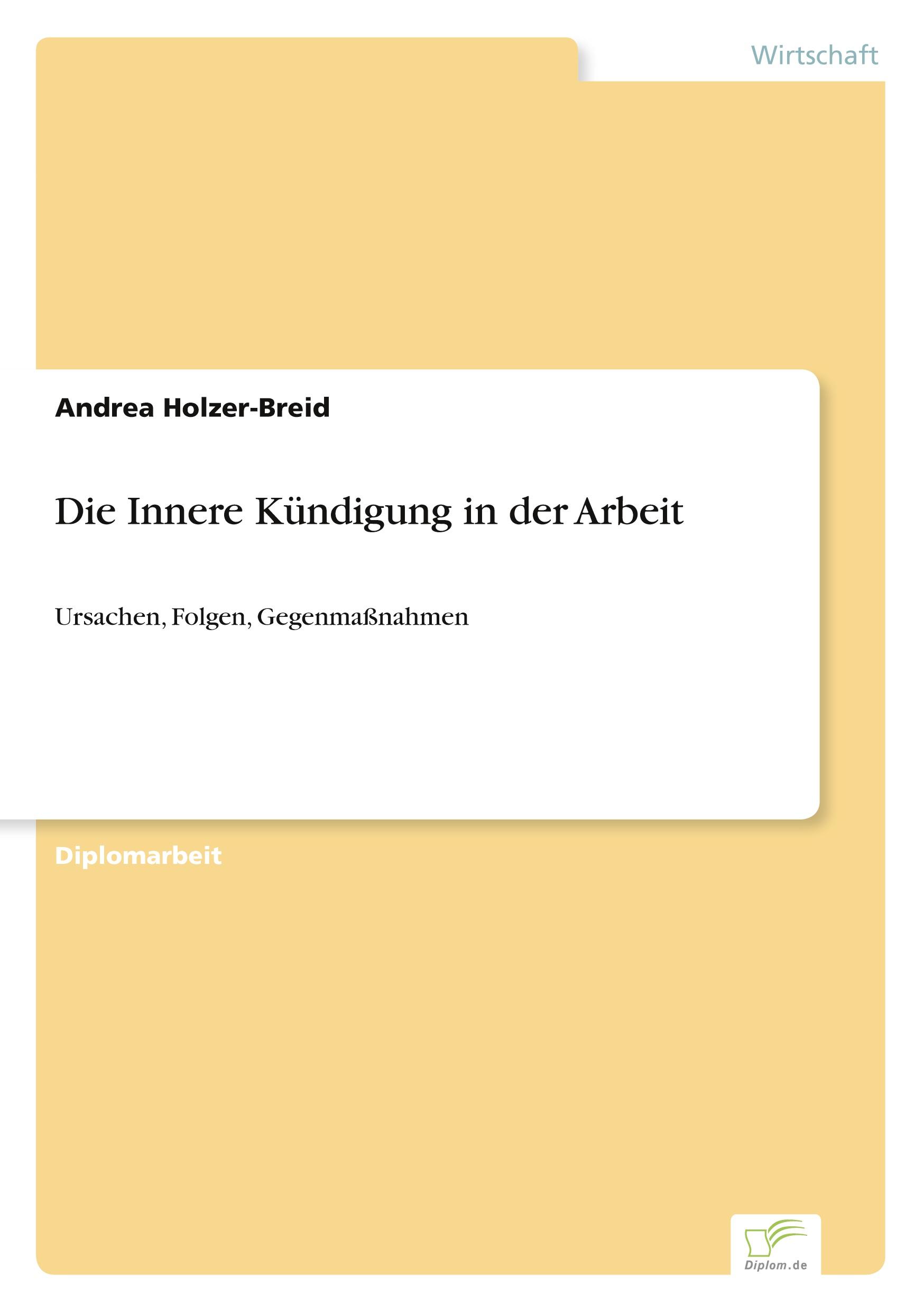 Die Innere Kündigung in der Arbeit