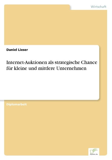 Internet-Auktionen als strategische Chance für kleine und mittlere Unternehmen