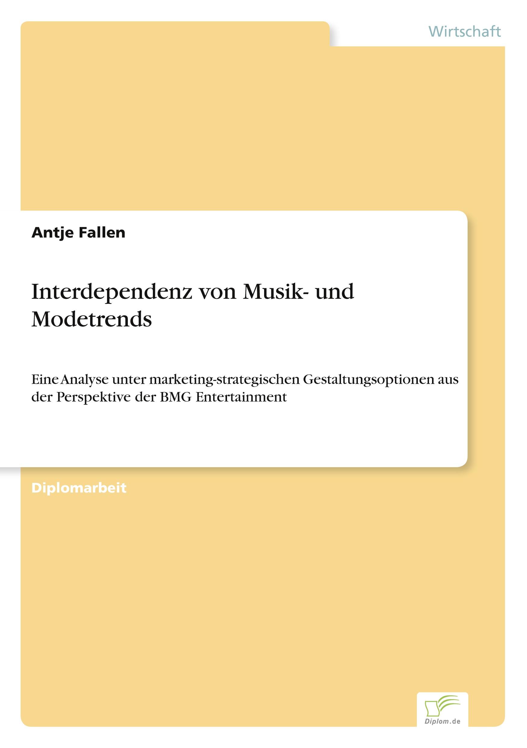 Interdependenz von Musik- und Modetrends