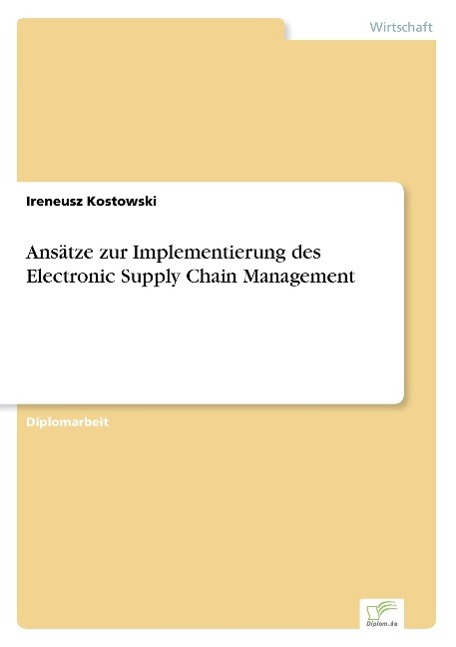 Ansätze zur Implementierung des Electronic Supply Chain Management