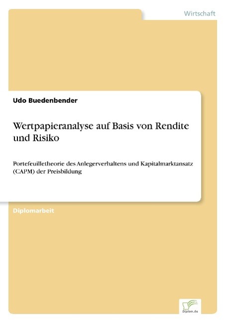 Wertpapieranalyse auf Basis von Rendite und Risiko