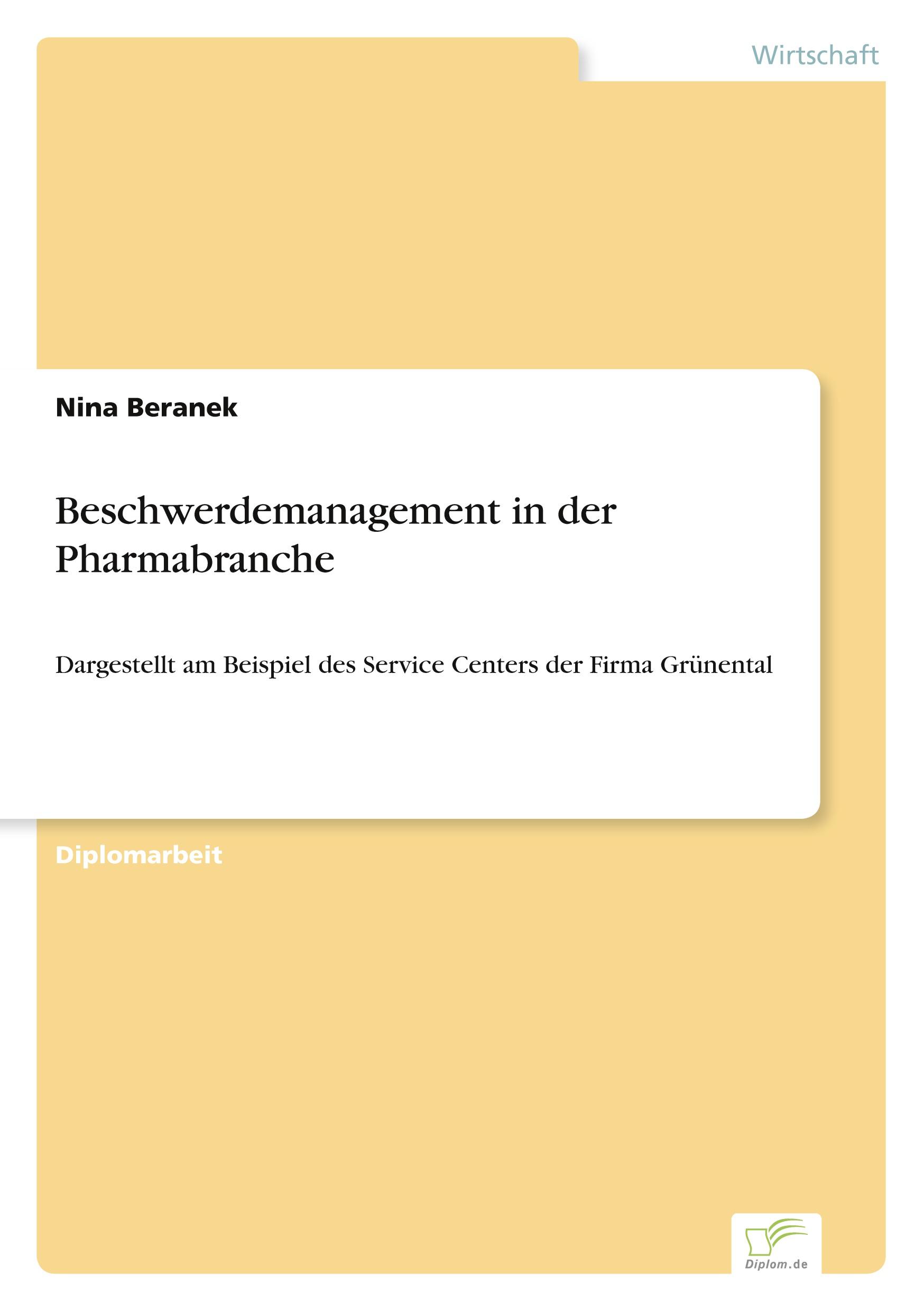 Beschwerdemanagement in der Pharmabranche