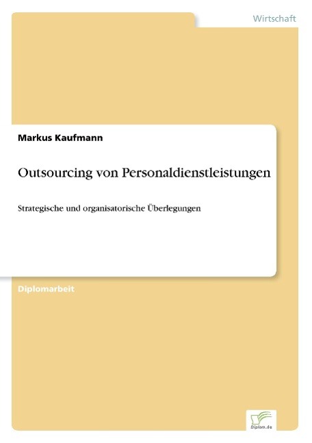 Outsourcing von Personaldienstleistungen