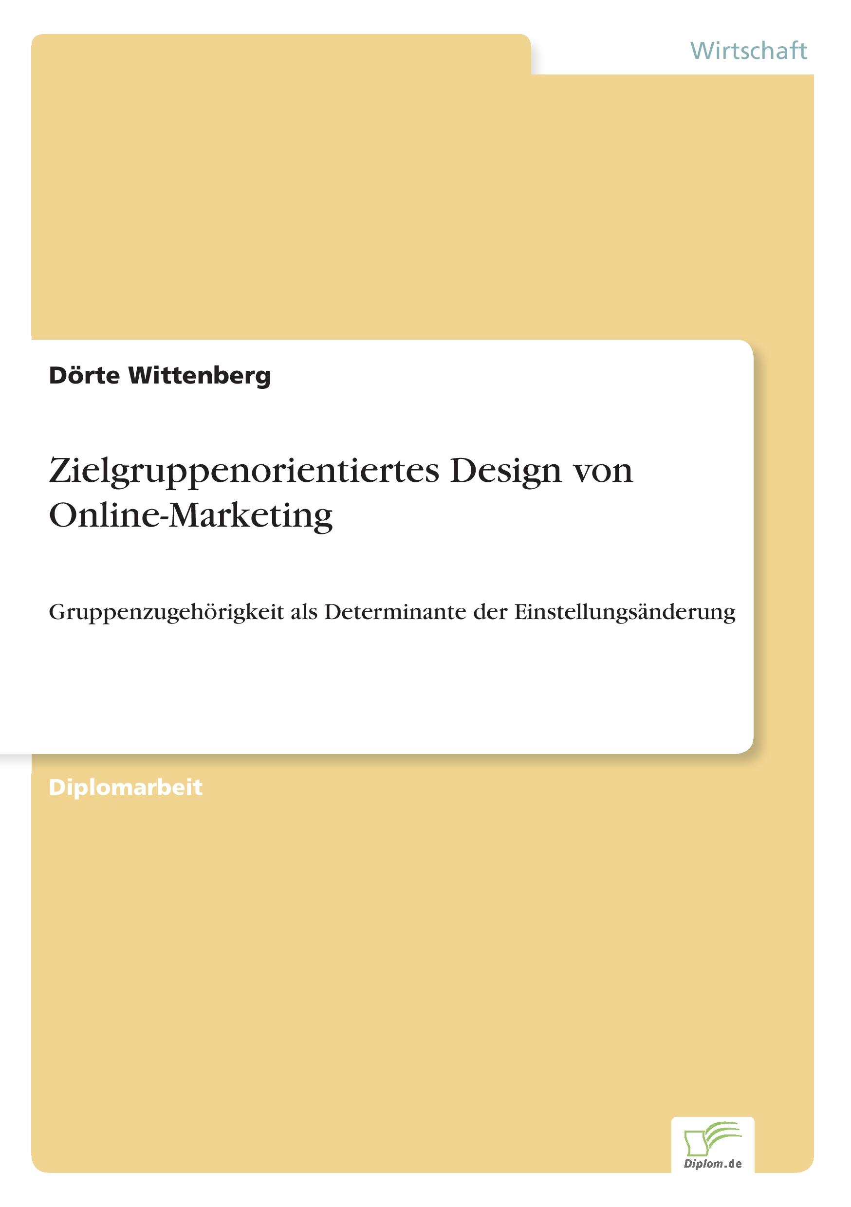 Zielgruppenorientiertes Design von Online-Marketing