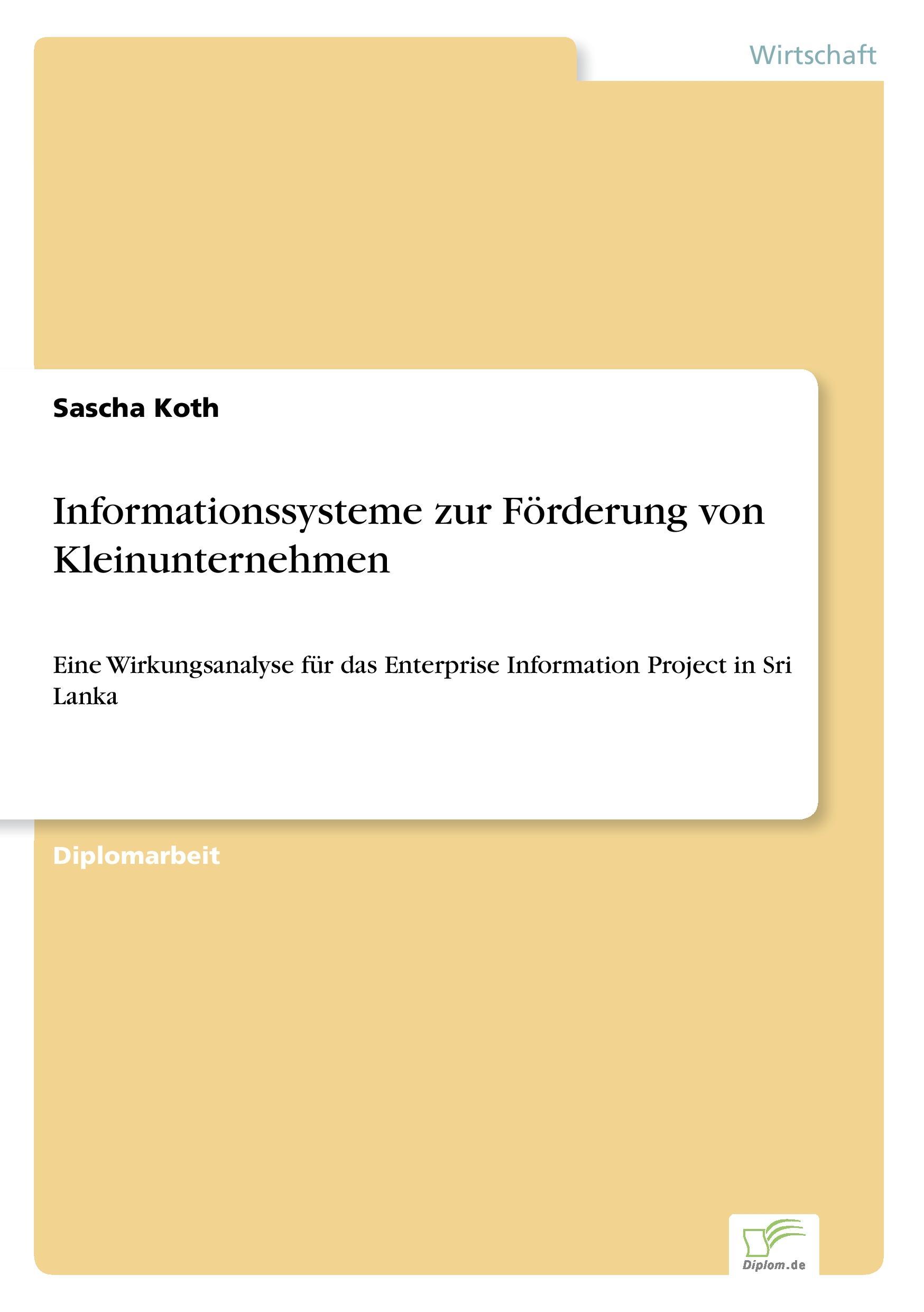 Informationssysteme zur Förderung von Kleinunternehmen