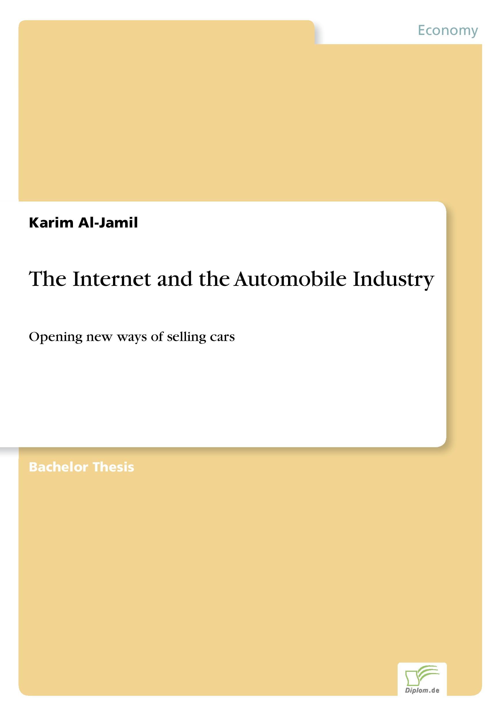 The Internet and the Automobile Industry