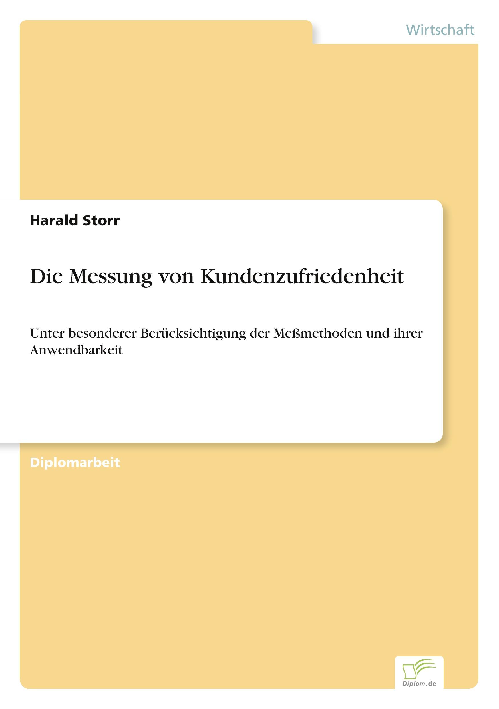 Die Messung von Kundenzufriedenheit