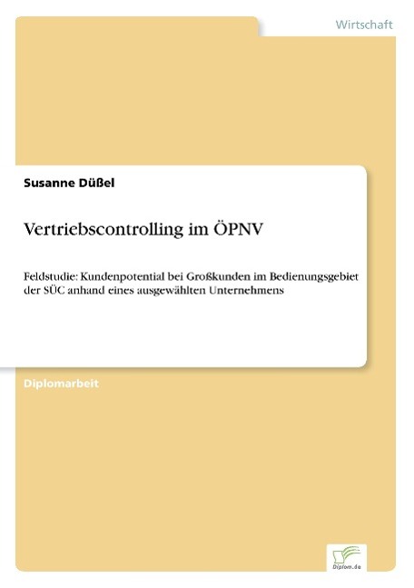 Vertriebscontrolling im ÖPNV