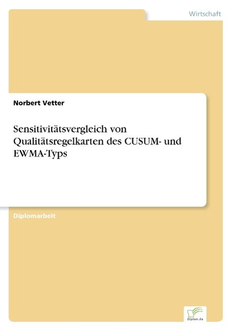 Sensitivitätsvergleich von Qualitätsregelkarten des CUSUM- und EWMA-Typs