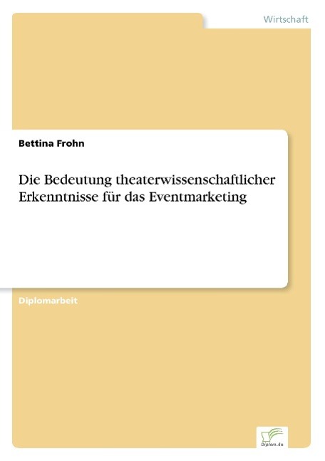 Die Bedeutung theaterwissenschaftlicher Erkenntnisse für das Eventmarketing