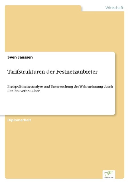 Tarifstrukturen der Festnetzanbieter