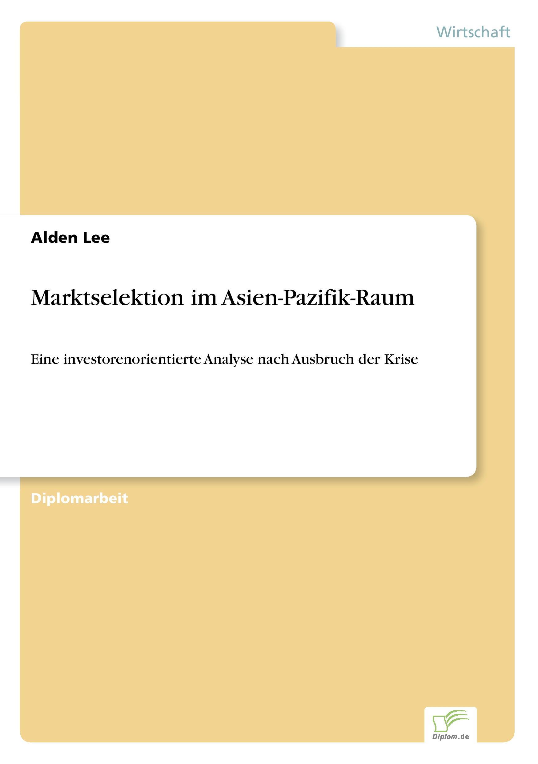 Marktselektion im Asien-Pazifik-Raum