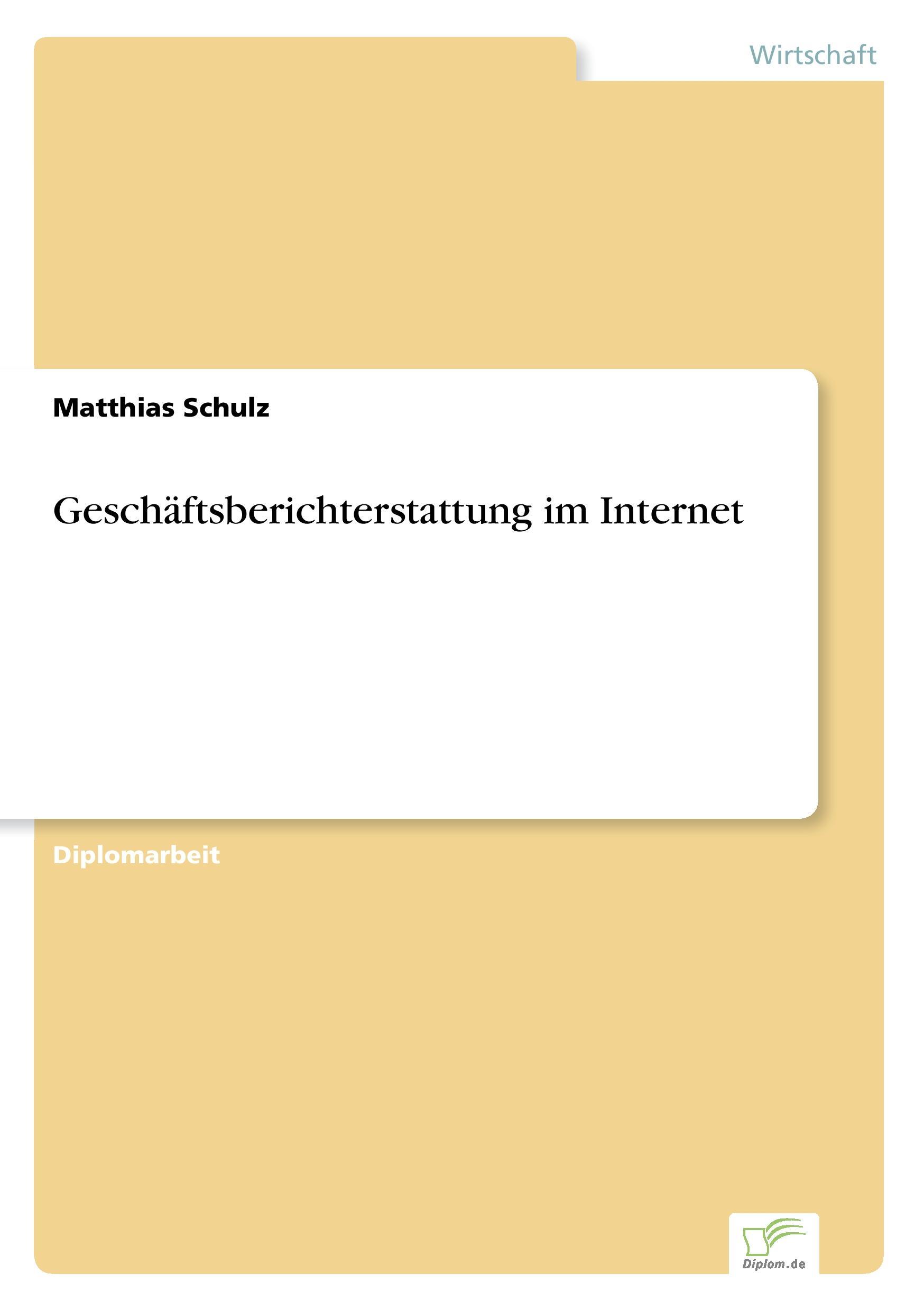 Geschäftsberichterstattung im Internet