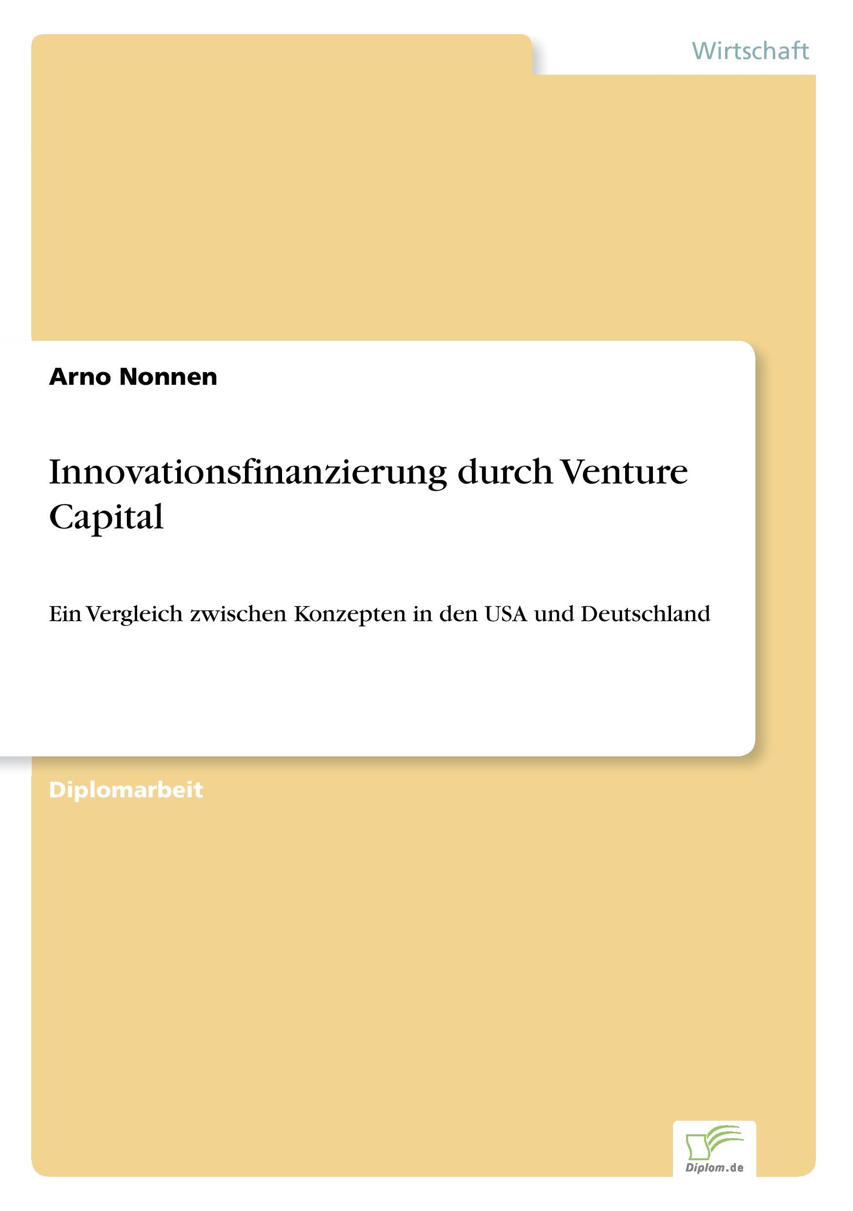 Innovationsfinanzierung durch Venture Capital